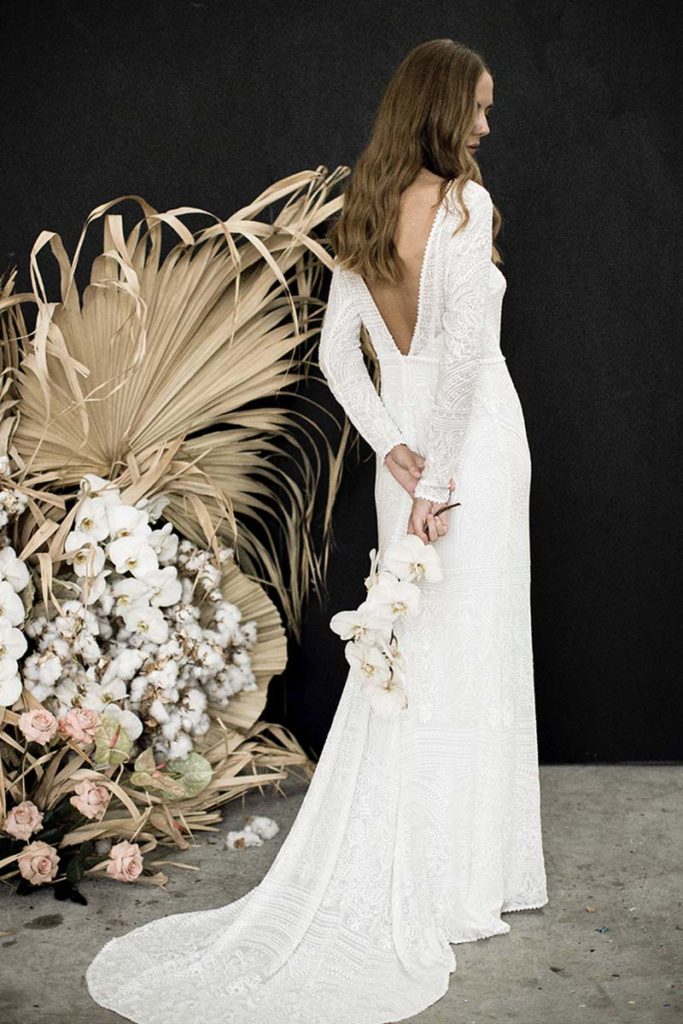 15 Backless Wedding Dresses To Obsess Over | One Fine Day